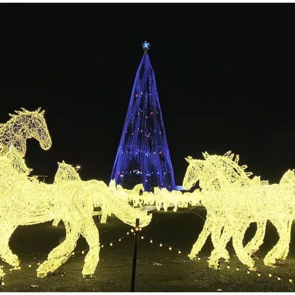 300LEDChristmas String Lights Outdoor, Waterproof  Christmas Decorations - Picture 5 of 9